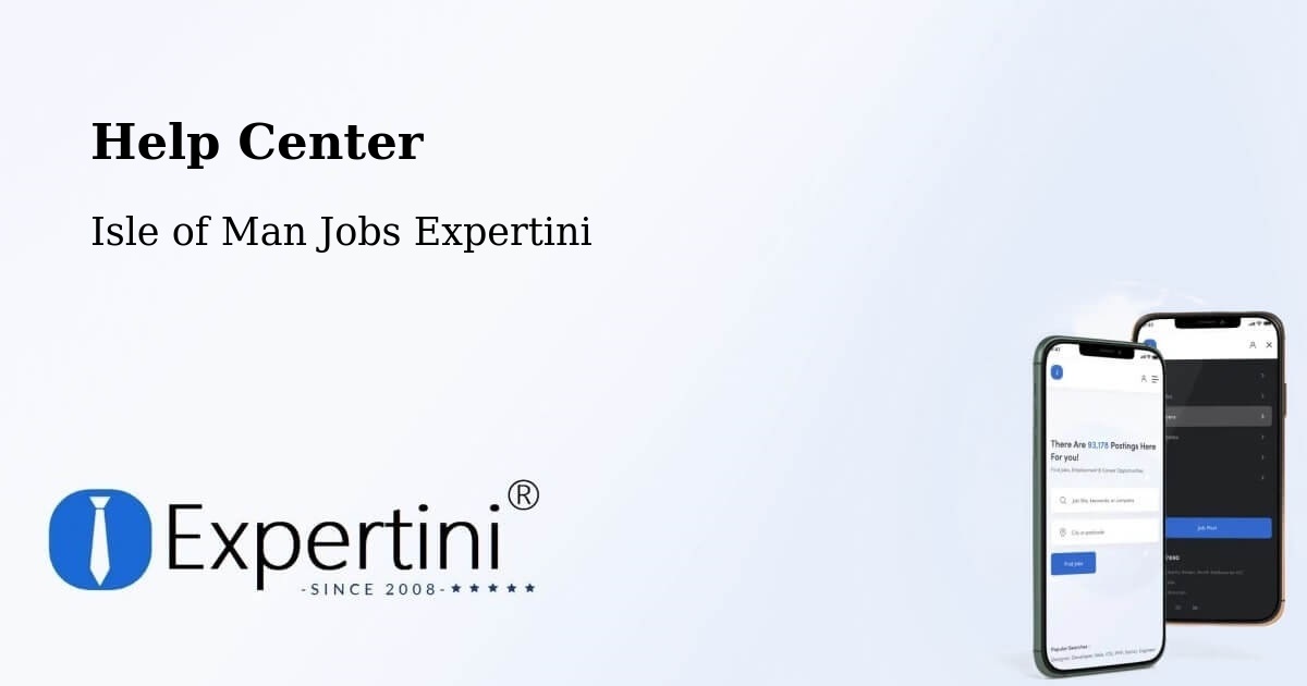 Help Center – Onchan - Isle of Man Jobs Expertini